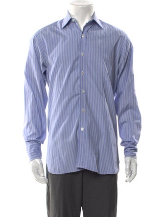 Turnbull & Asser Striped Long Sleeve Shirt