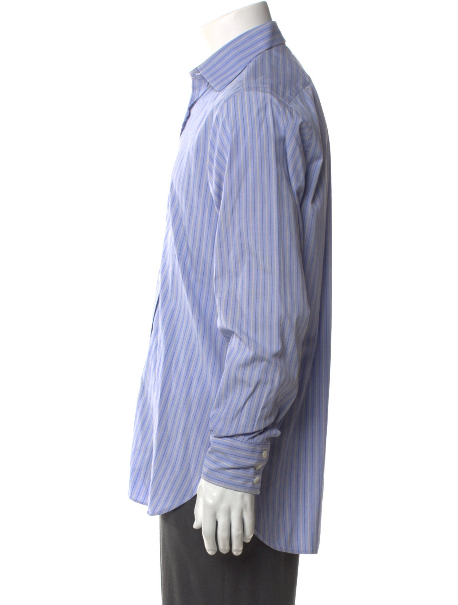 Turnbull & Asser Striped Long Sleeve Shirt
