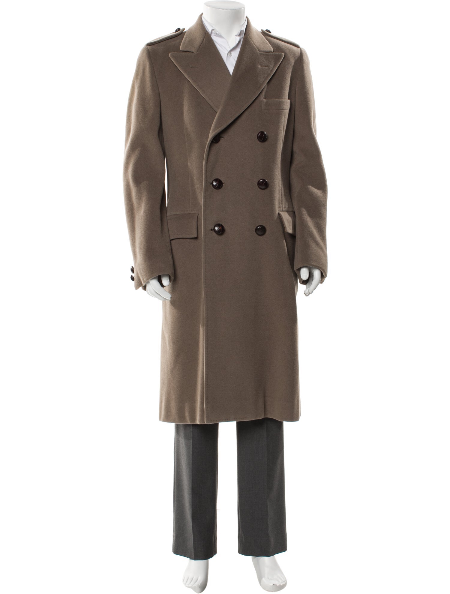 Turnbull & Asser Wool Trench Coat