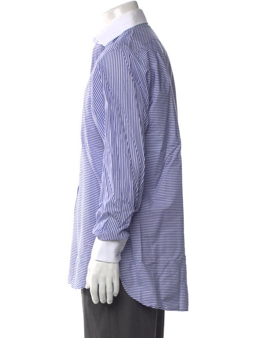 Turnbull & Asser Striped Long Sleeve Dress Shirt