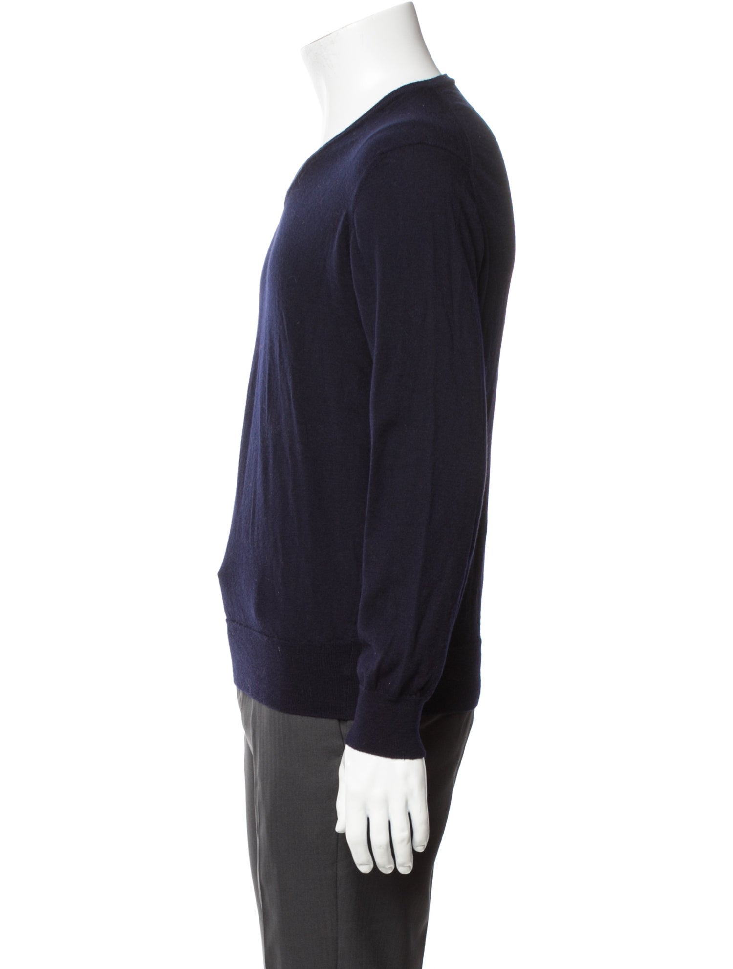 Turnbull & Asser Wool V-Neck Pullover