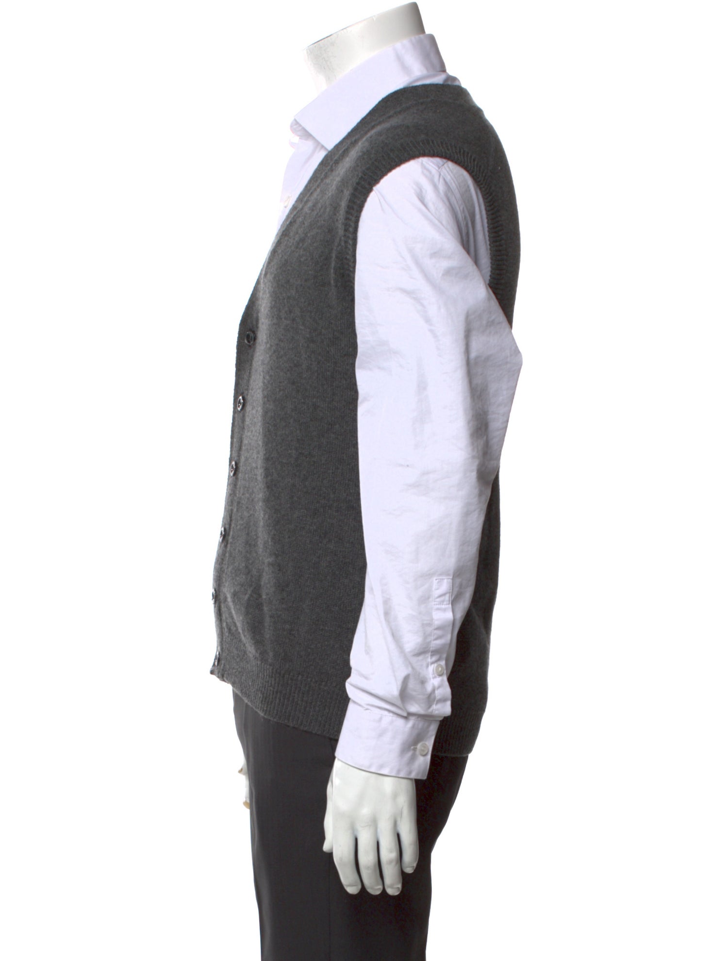 Turnbull & Asser Cashmere V-Neck Sweater Vest