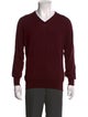 Turnbull & Asser Merino Wool V-Neck Pullover