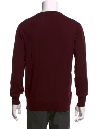 Turnbull & Asser Merino Wool V-Neck Pullover