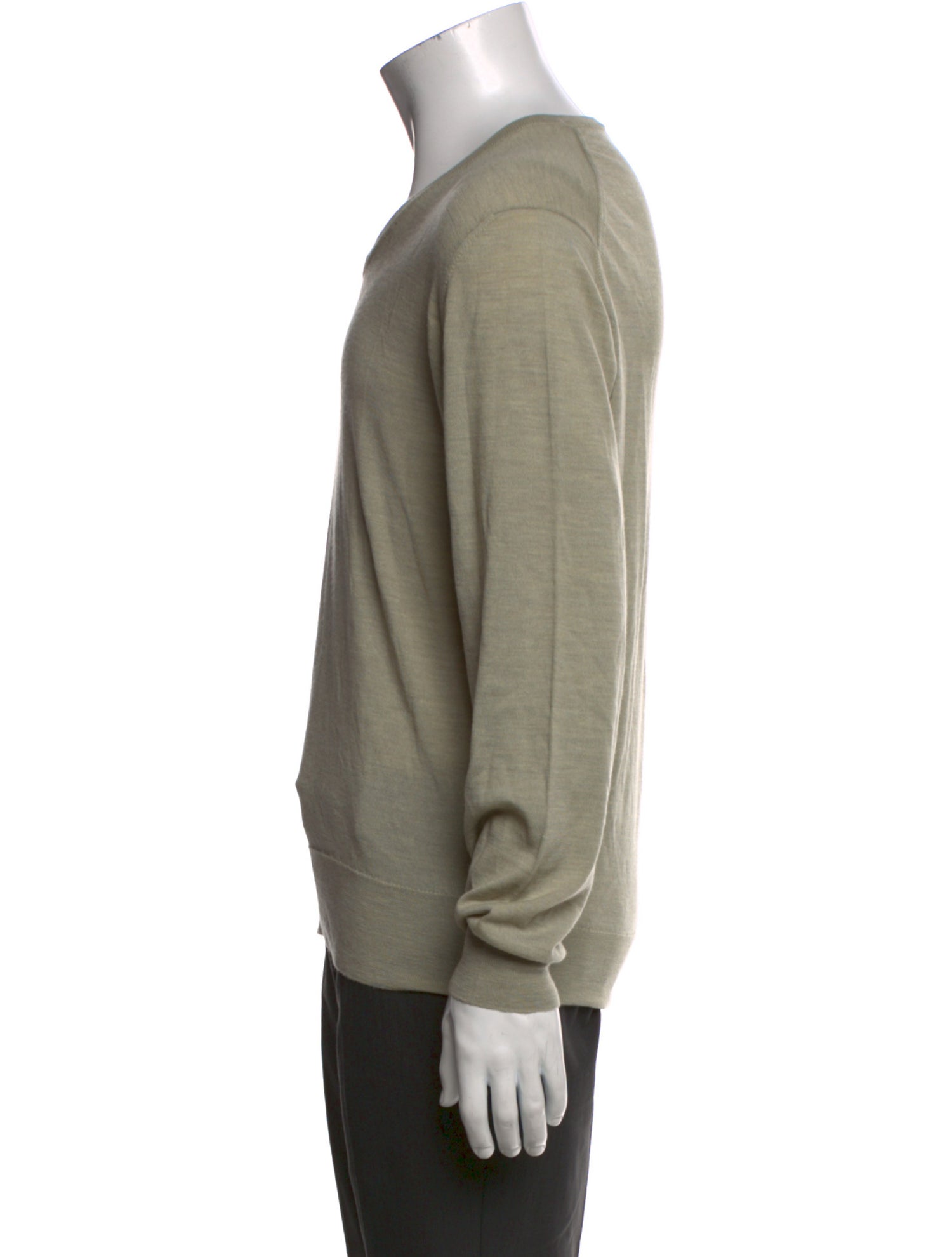 Turnbull & Asser V-Neck Long Sleeve Pullover