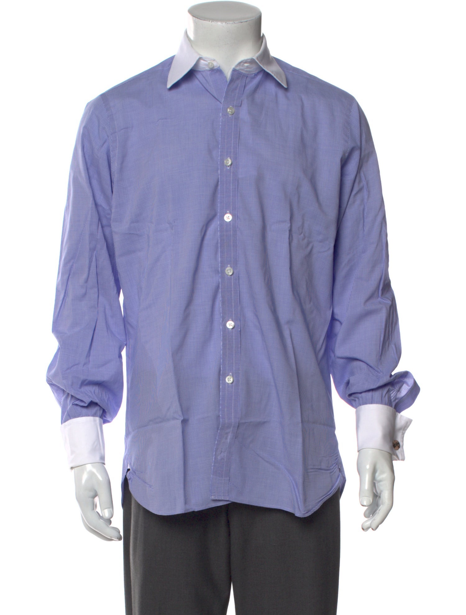 Turnbull & Asser Striped Long Sleeve Shirt