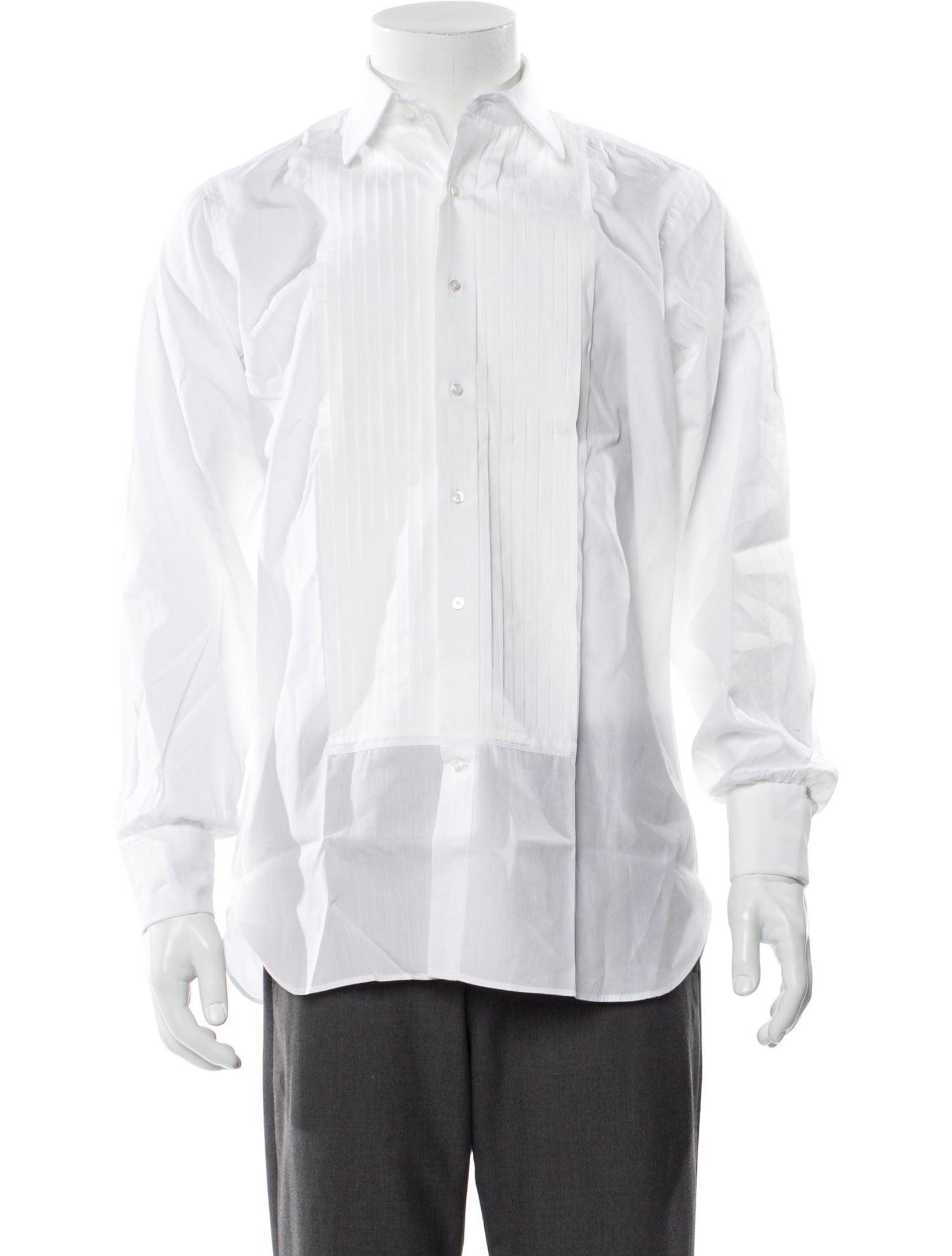 Turnbull & Asser Long Sleeve Tuxedo Shirt