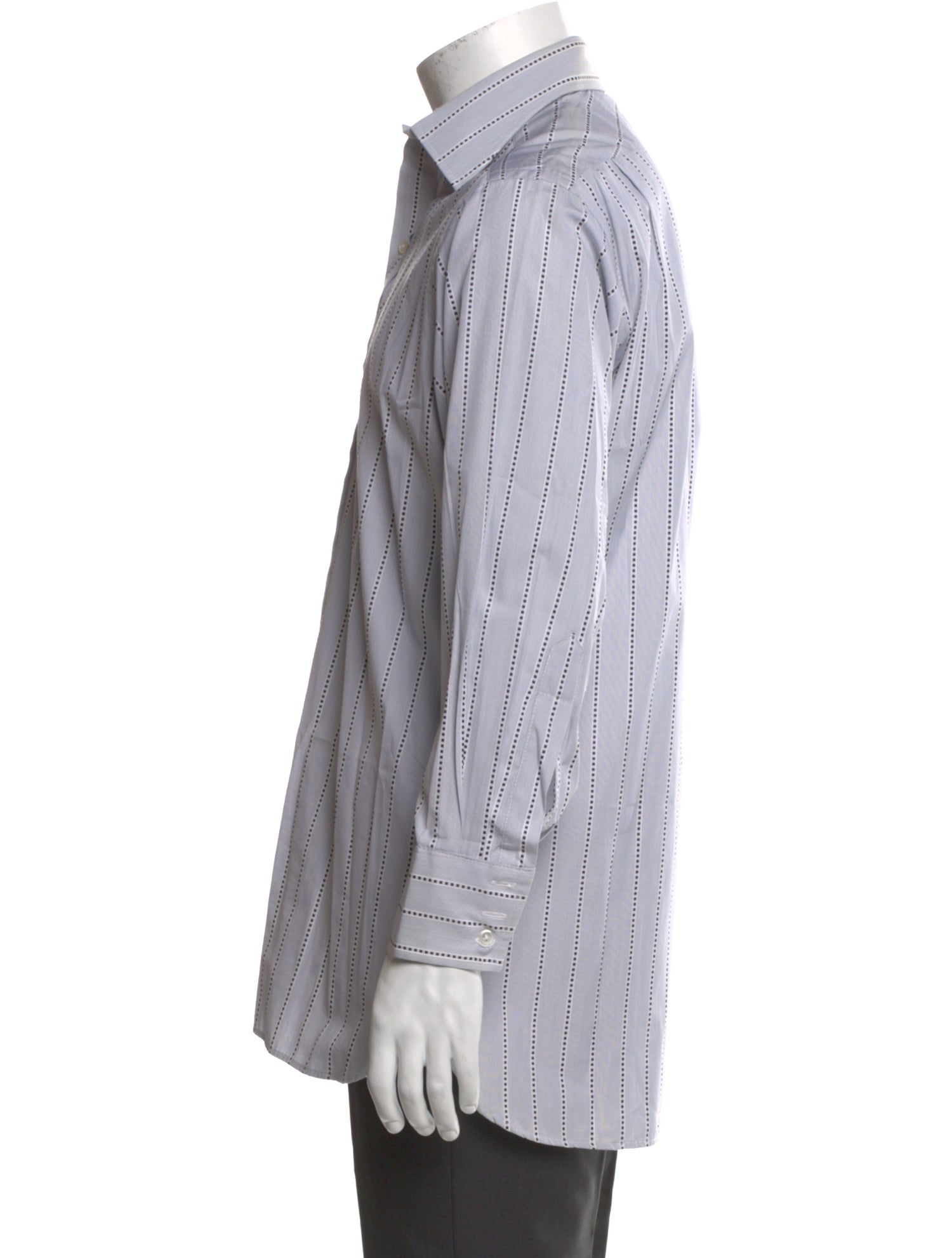 Turnbull & Asser Striped Long Sleeve Shirt