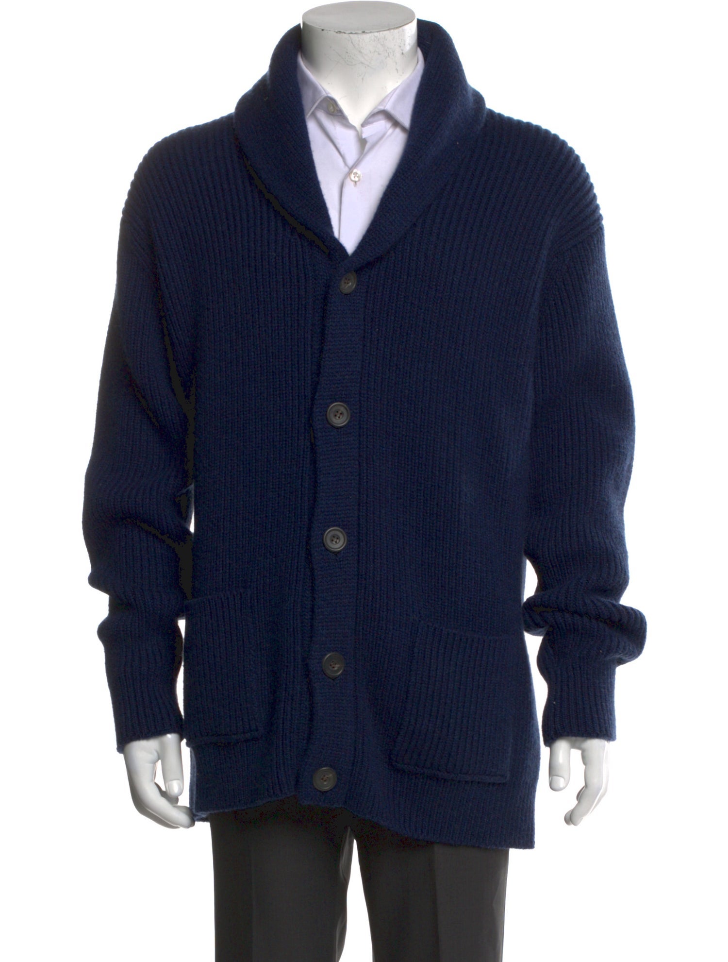 Turnbull & Asser Cashmere V-Neck Cardigan