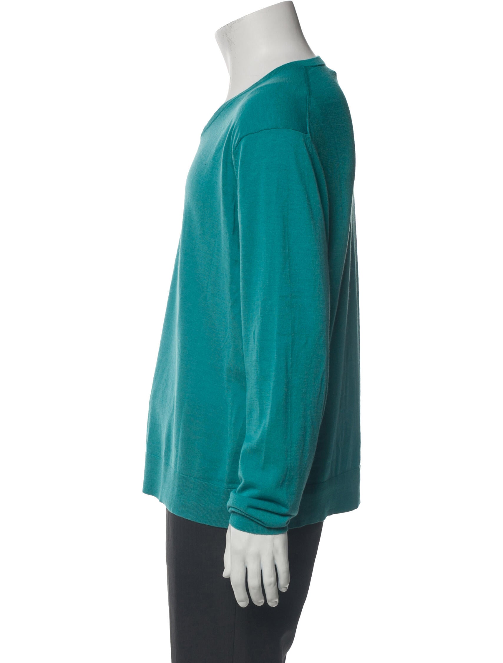 Turnbull & Asser Merino Wool V-Neck Pullover