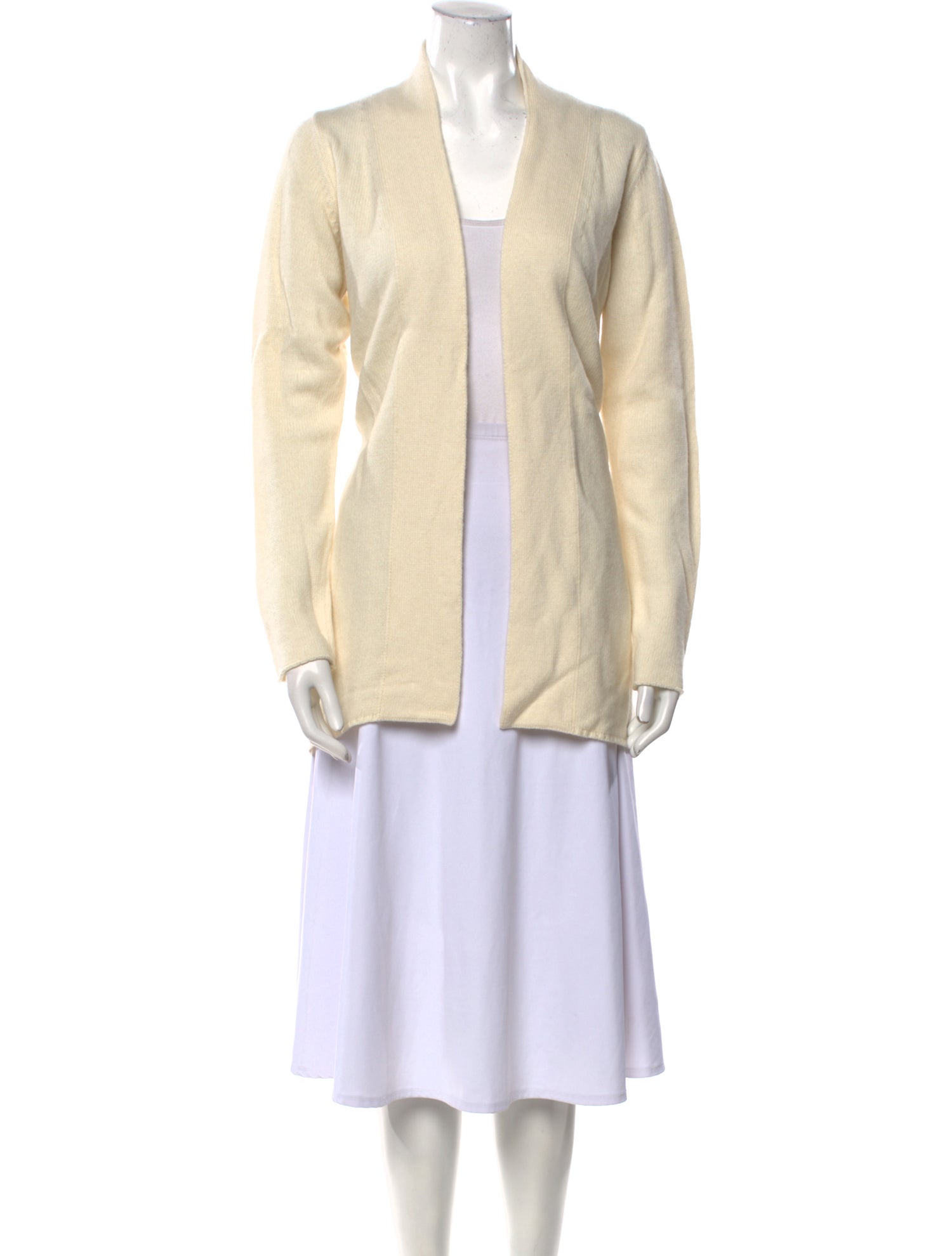 Nanna Van Blaaderen Wool Open Front Sweater