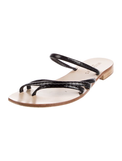 Bells & Becks Leather Slides