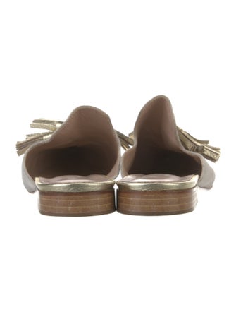 Bells & Becks Suede Glitter Accents Mules