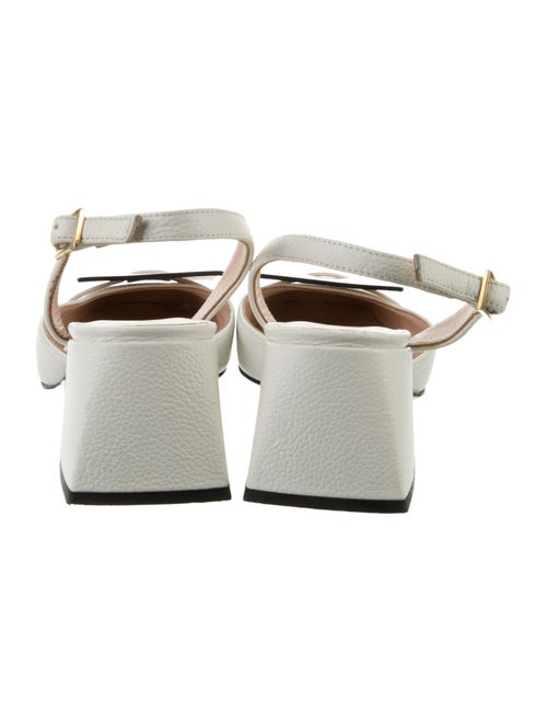 Bells & Becks Leather Slingback Pumps