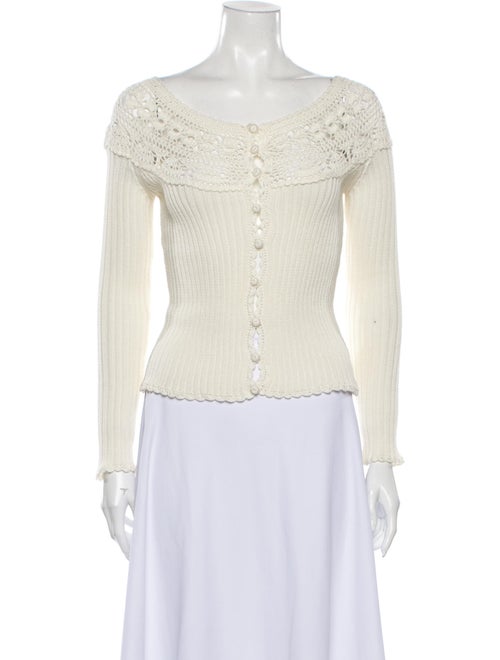 Blumarine Scoop Neck Sweater
