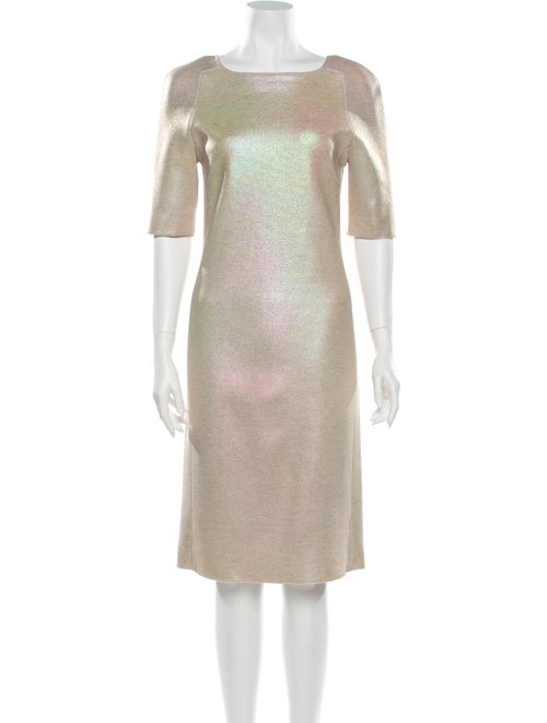 Blumarine Wool Knee-Length Dress Wool
