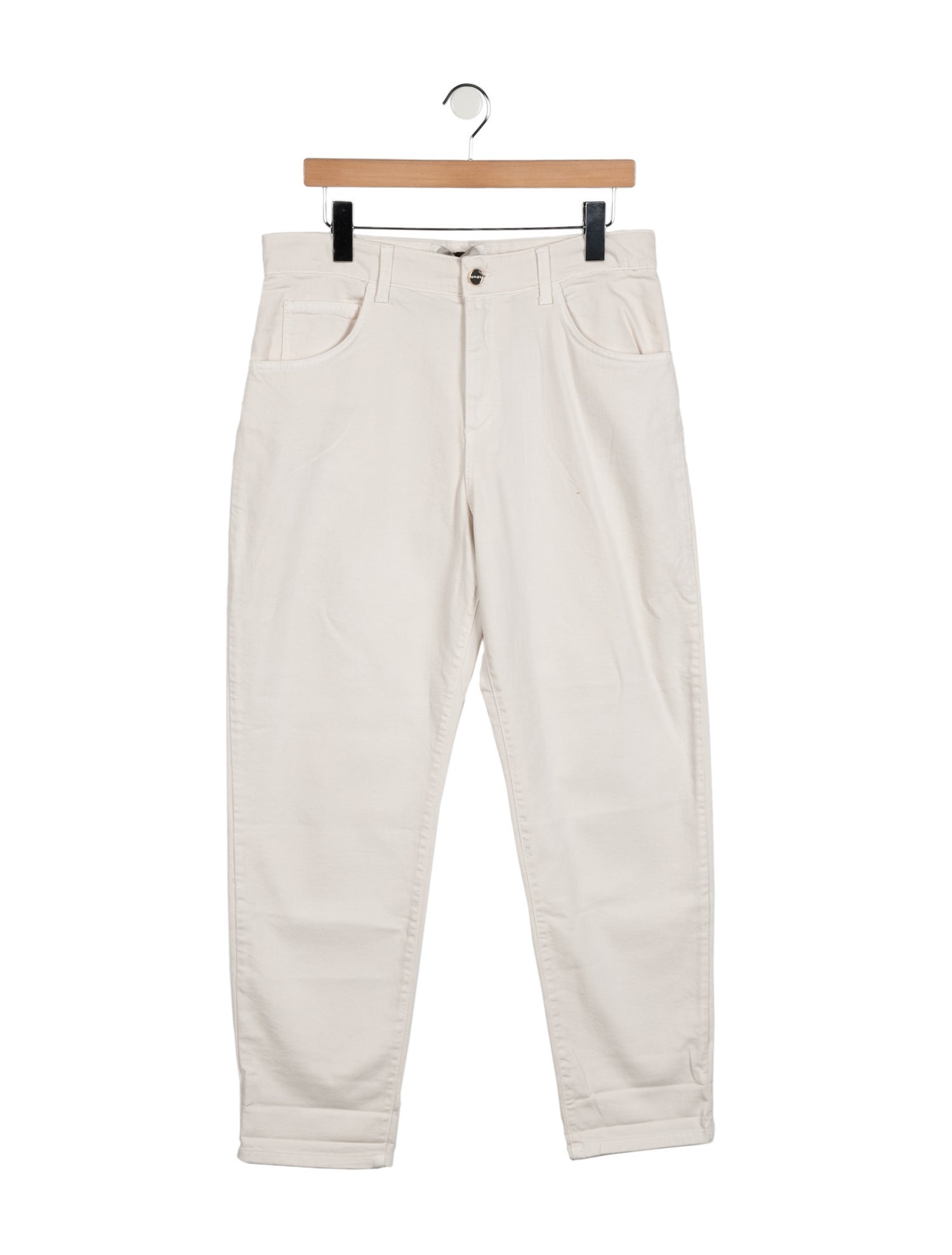 Blumarine High-Rise Straight Leg Jeans w/ Tags