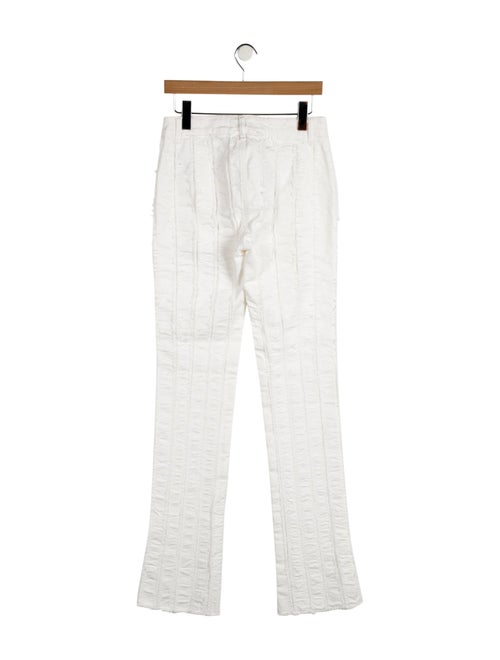 Blumarine Mid-Rise Straight Leg Jeans