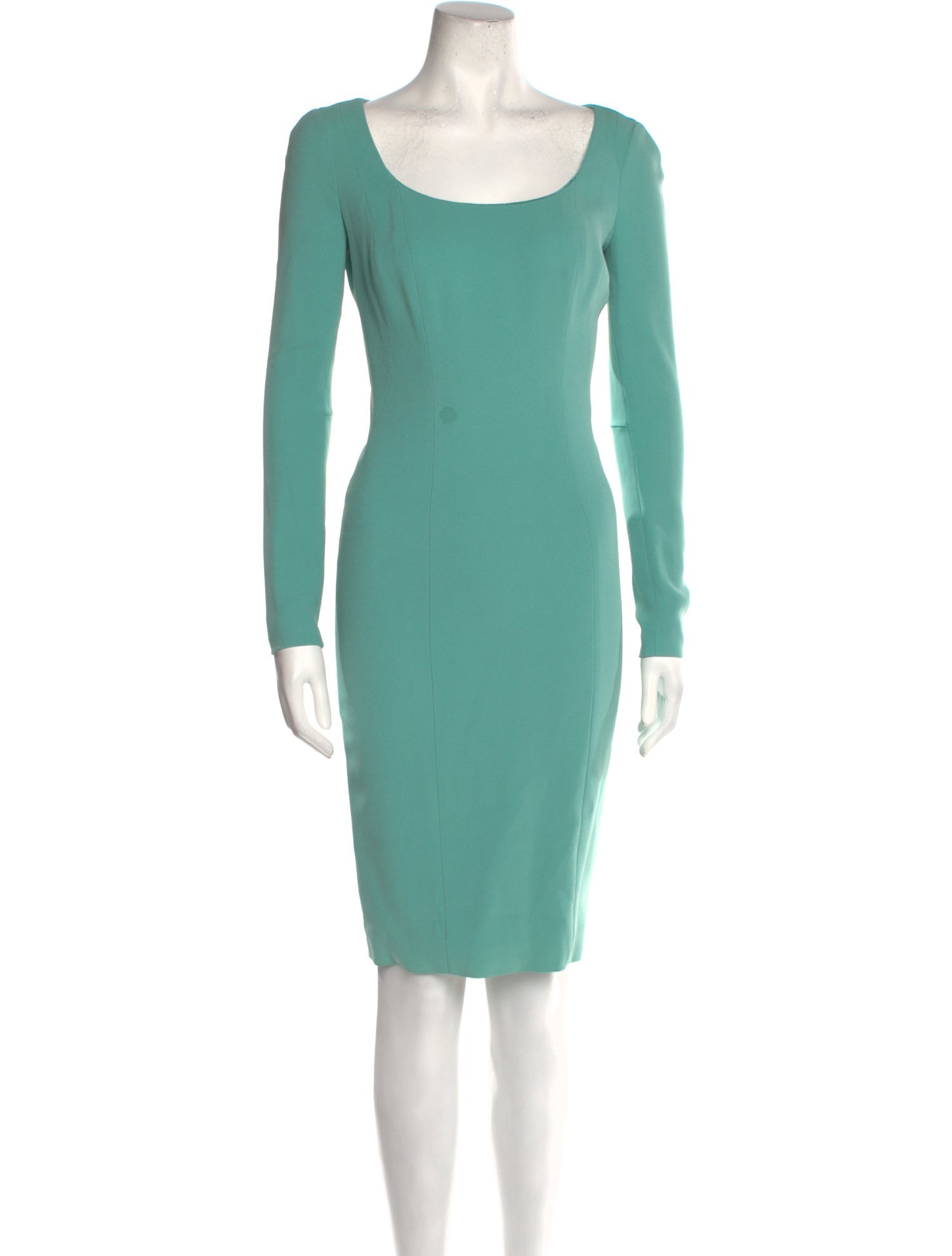 Blumarine Silk Knee-Length Dress