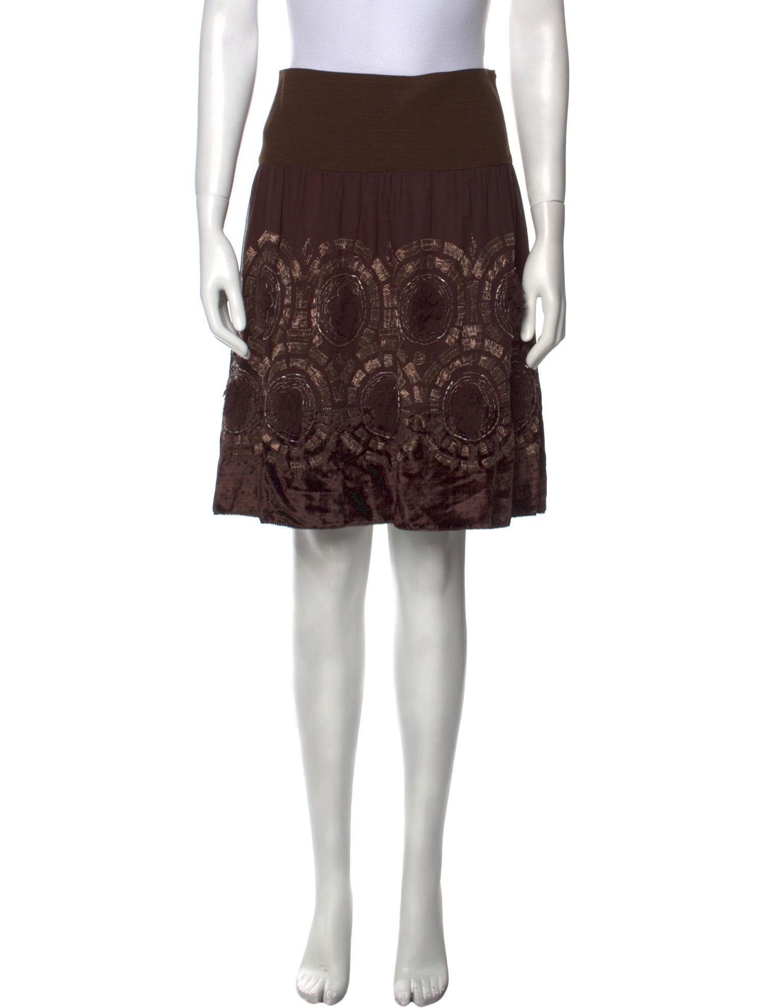 Blumarine Vintage Knee-Length Skirt