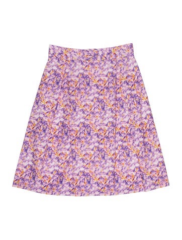 Blumarine Pants Floral Print Wide Leg S