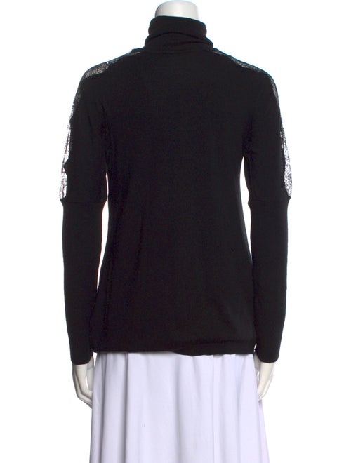 Blumarine Virgin Wool Turtleneck Sweater