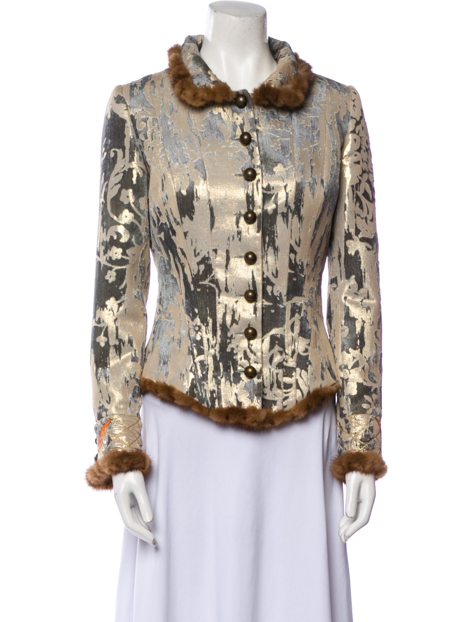 Blumarine Vintage 2000's Fur Jacket