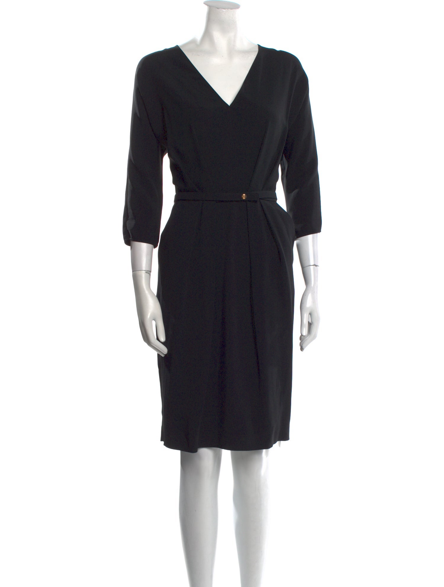 Blumarine Virgin Wool Knee-Length Dress