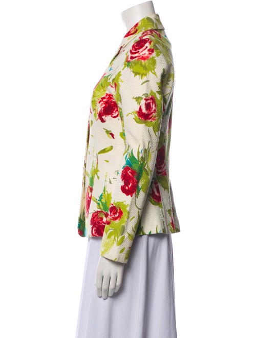 Blumarine Floral Print Blazer