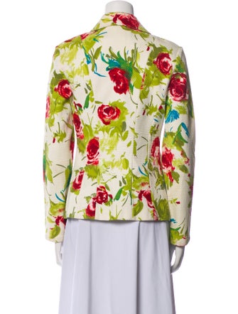 Blumarine Floral Print Blazer