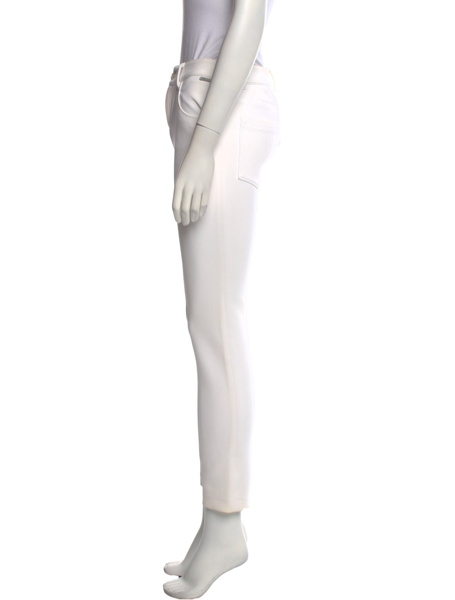 Blumarine Silk Straight Leg Pants