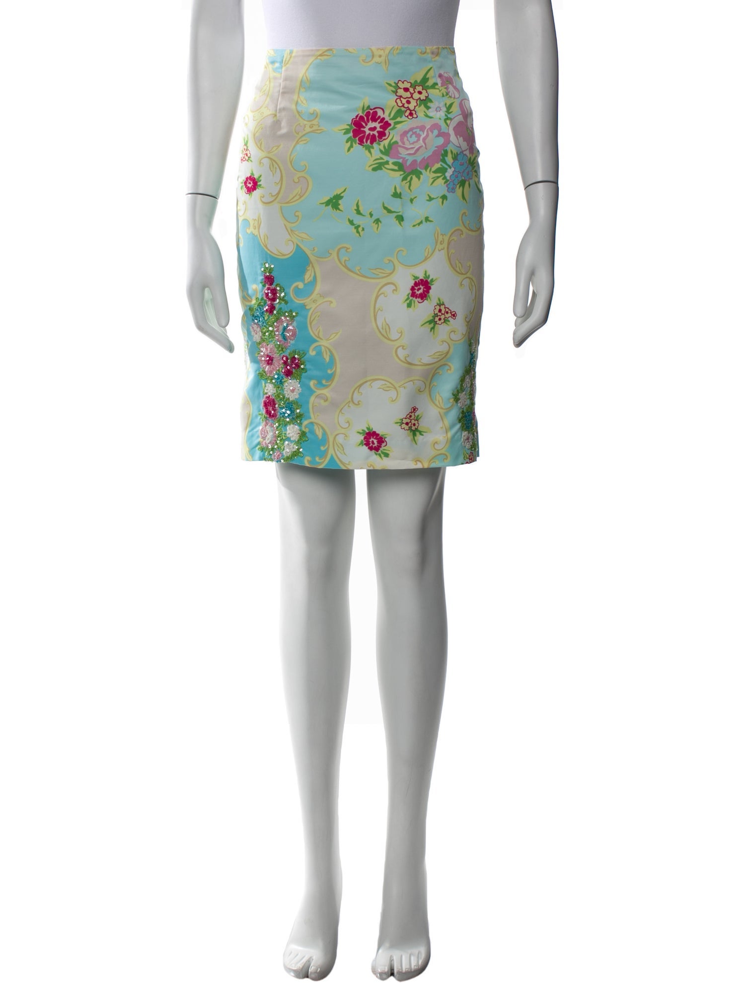 Blumarine 2001 Knee-Length Skirt