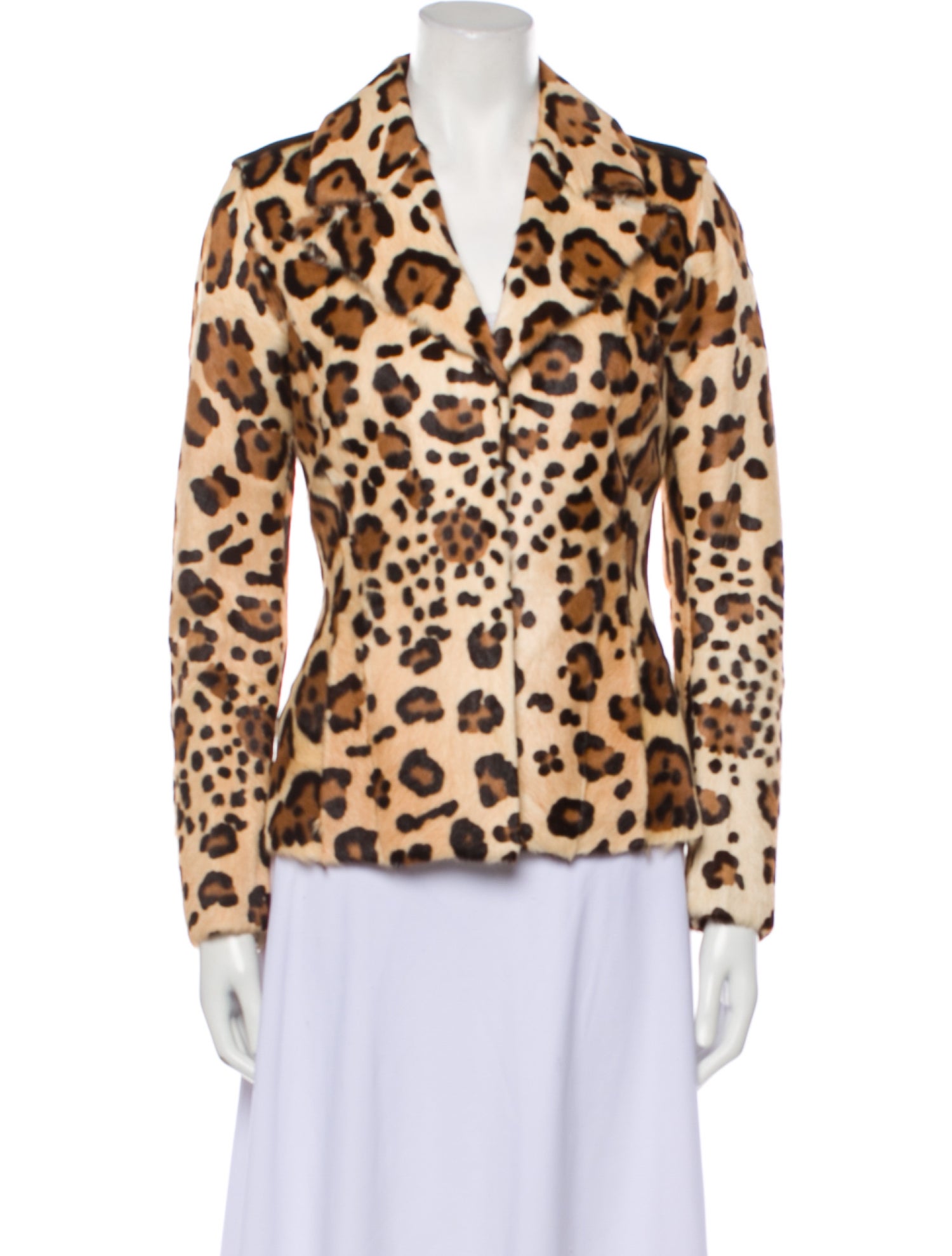 Blumarine 2010's Ponyhair Fur Jacket