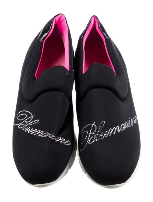 Blumarine Crystal Embellishments Sneakers