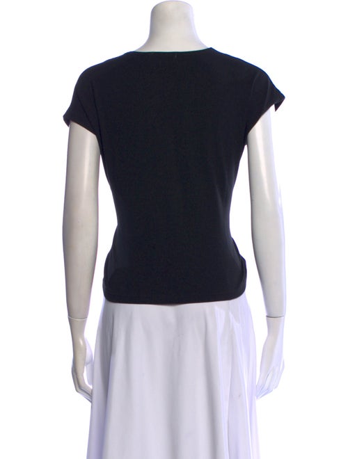 Blumarine Graphic Print Crew Neck T-Shirt