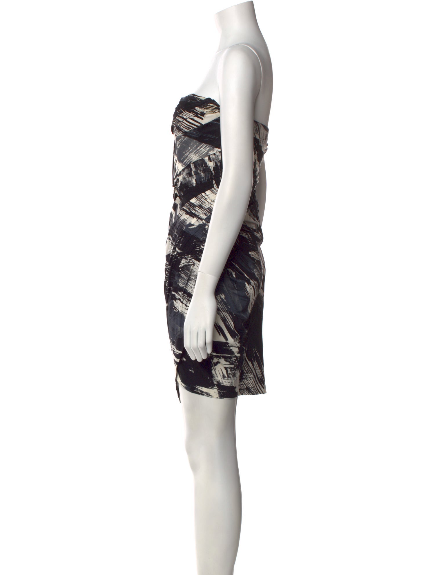 Blumarine Silk Knee-Length Dress