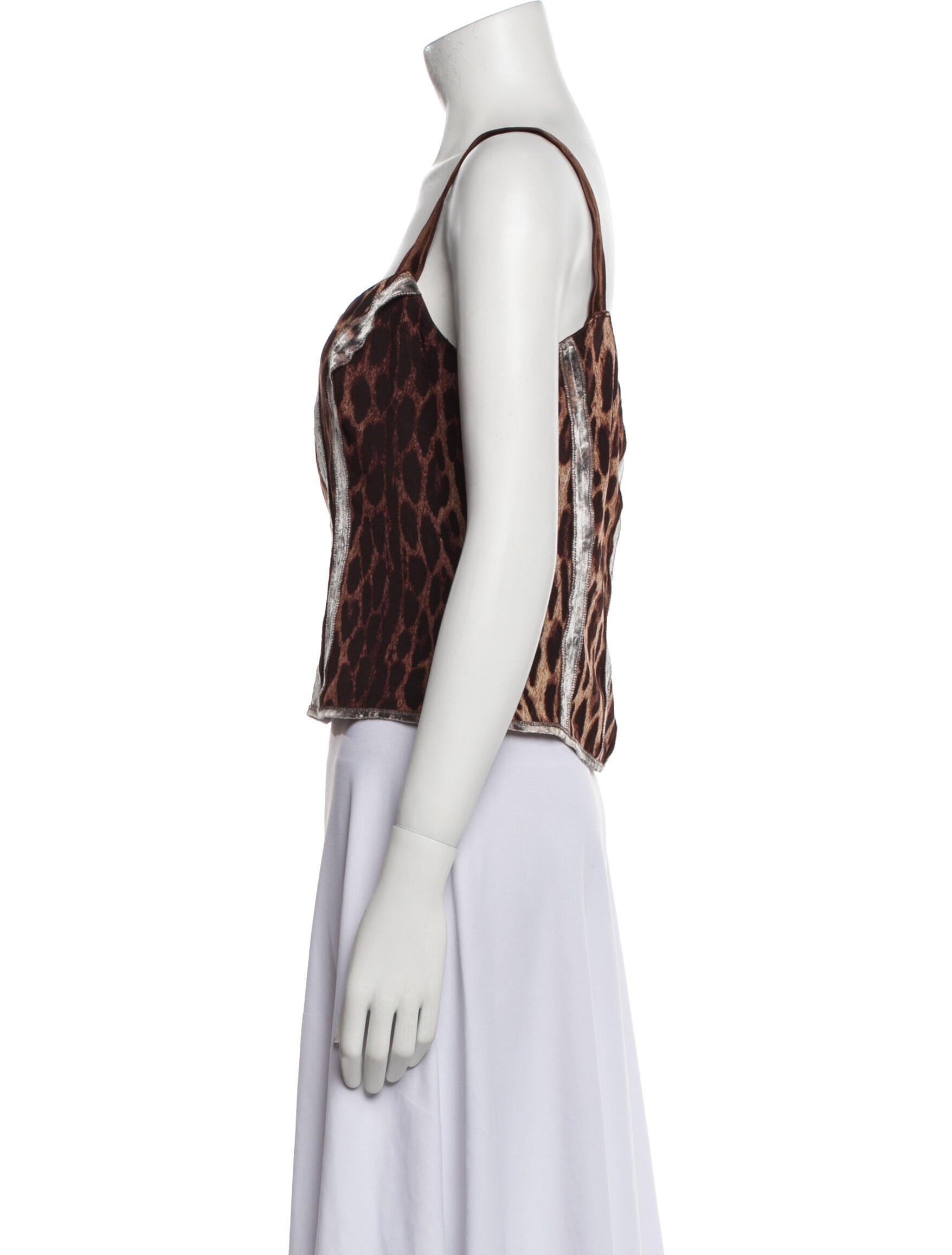 Blumarine Vintage Late 1990's - Early 2000's Crop Top