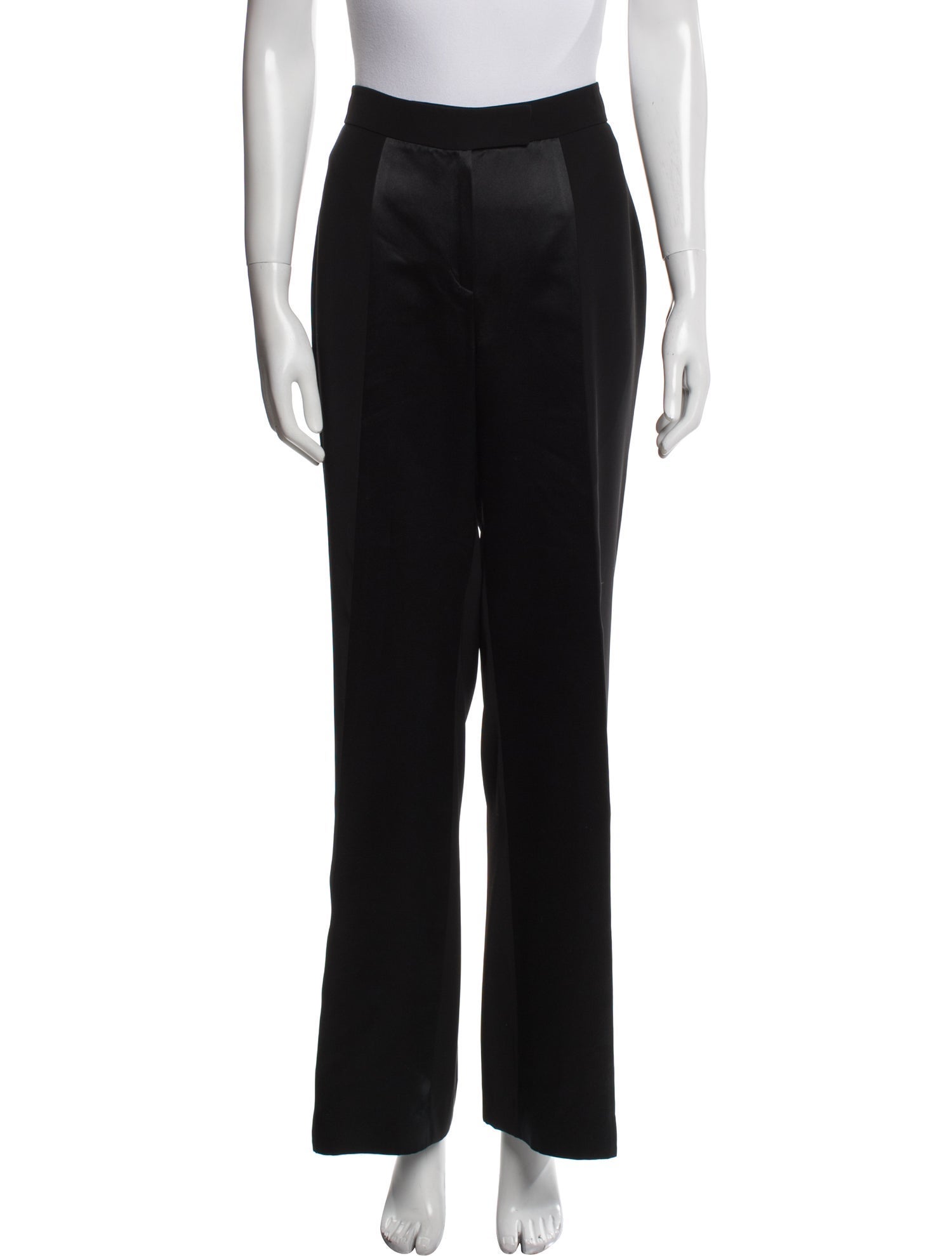 Blumarine Silk Wide Leg Pants