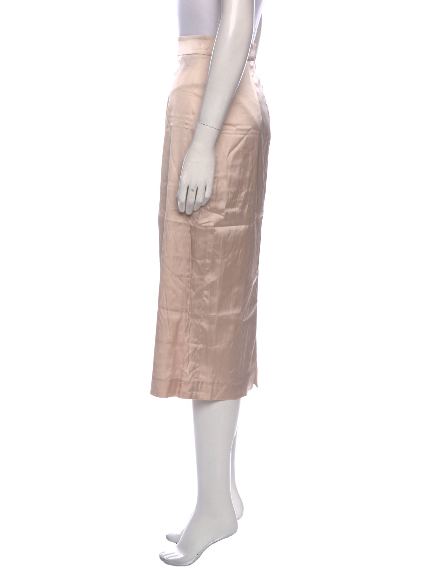 Blumarine Ruffle Embellishment Midi Length Skirt