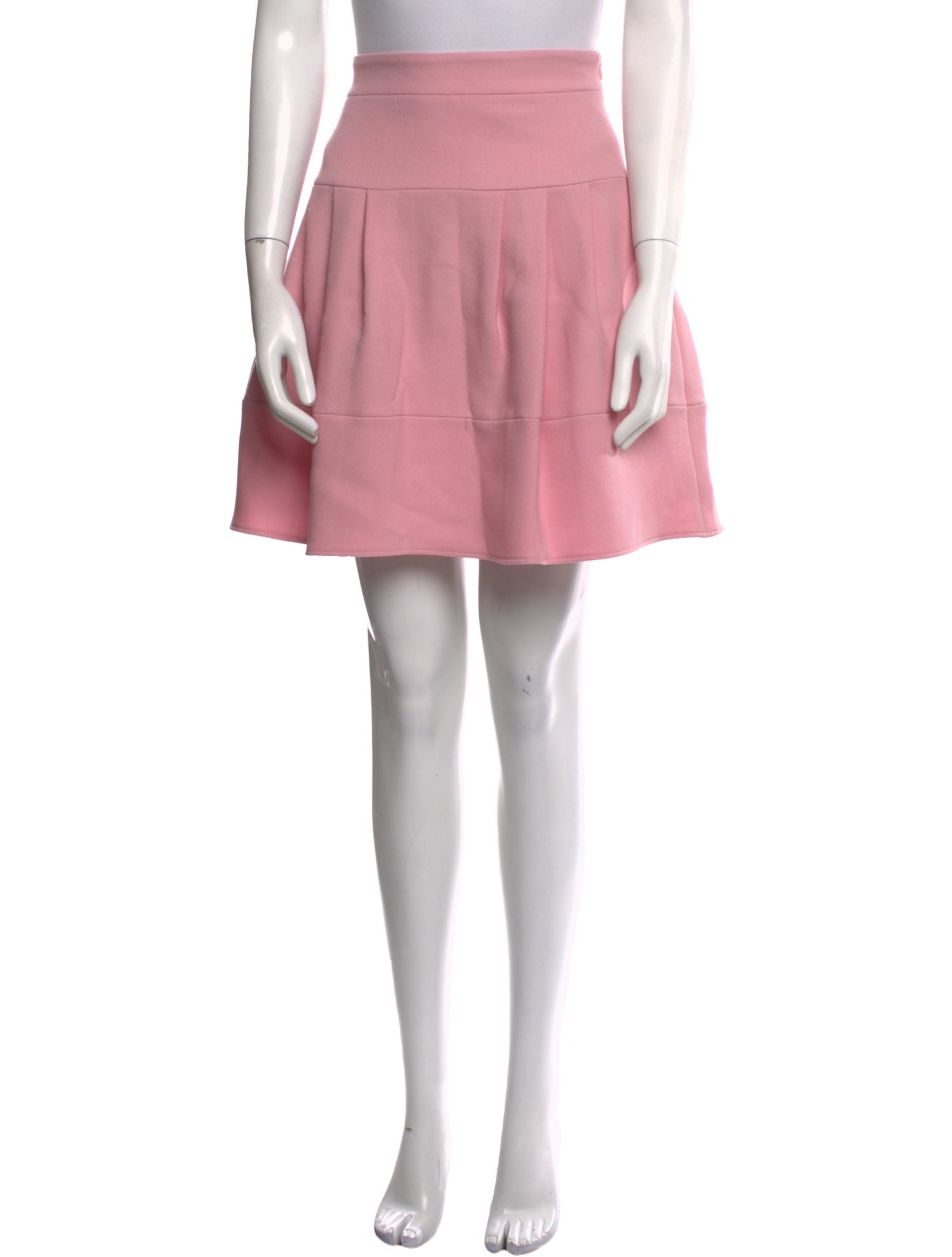 Blumarine Virgin Wool Mini Skirt