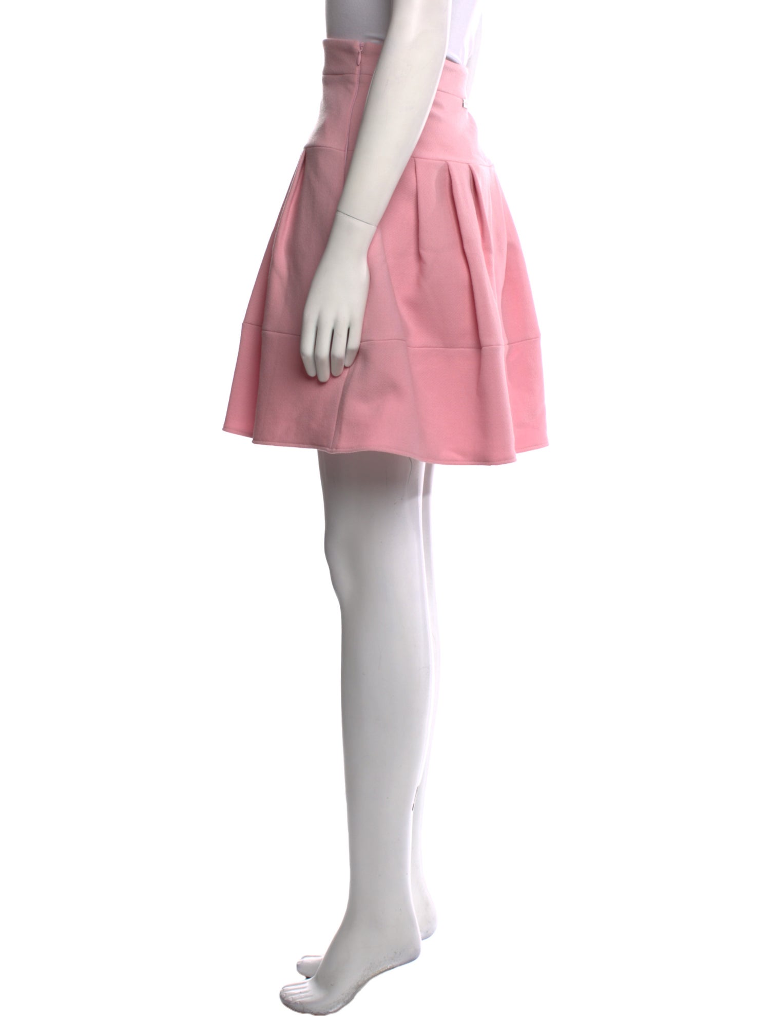 Blumarine Virgin Wool Mini Skirt