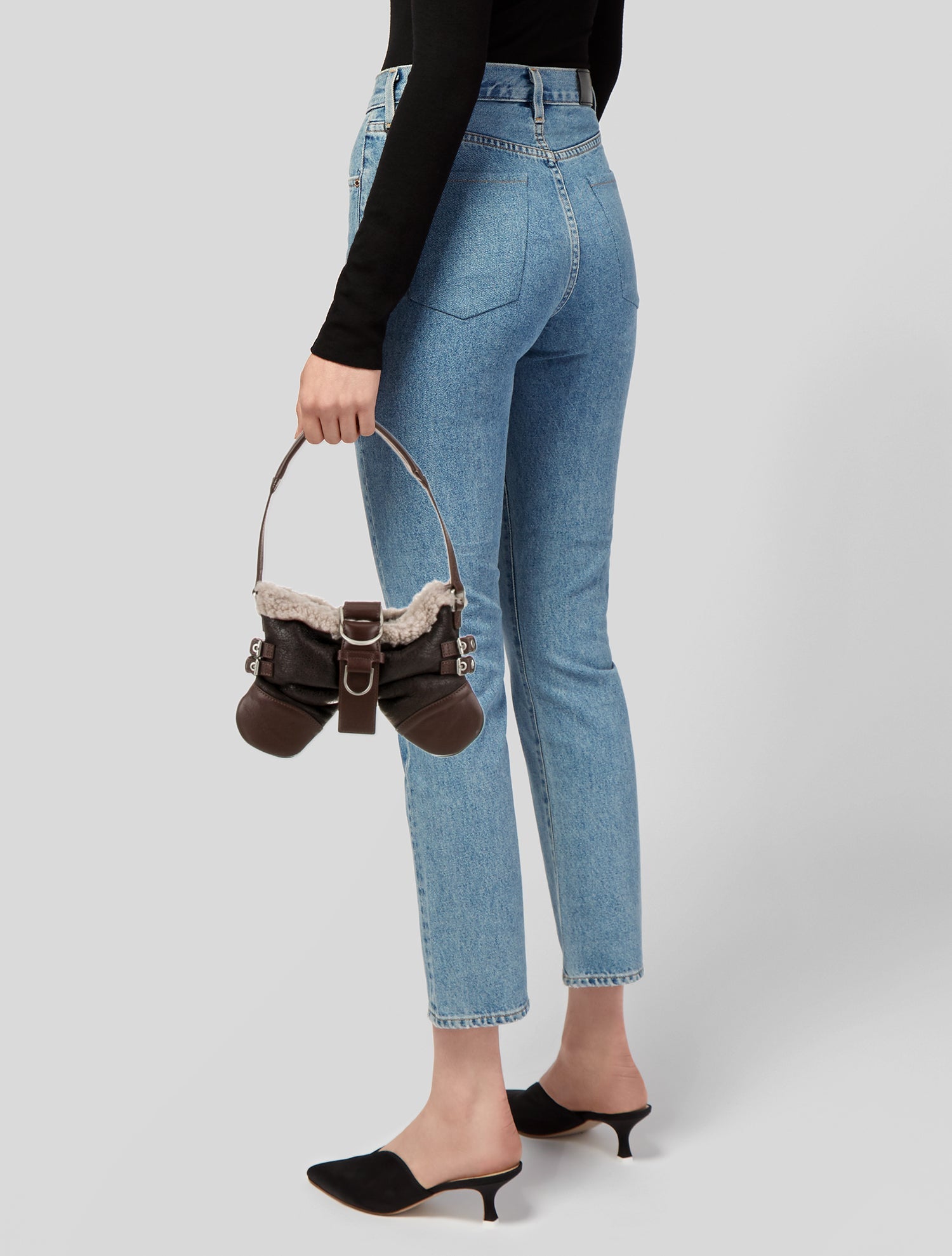 Blumarine Leather Shoulder Bag