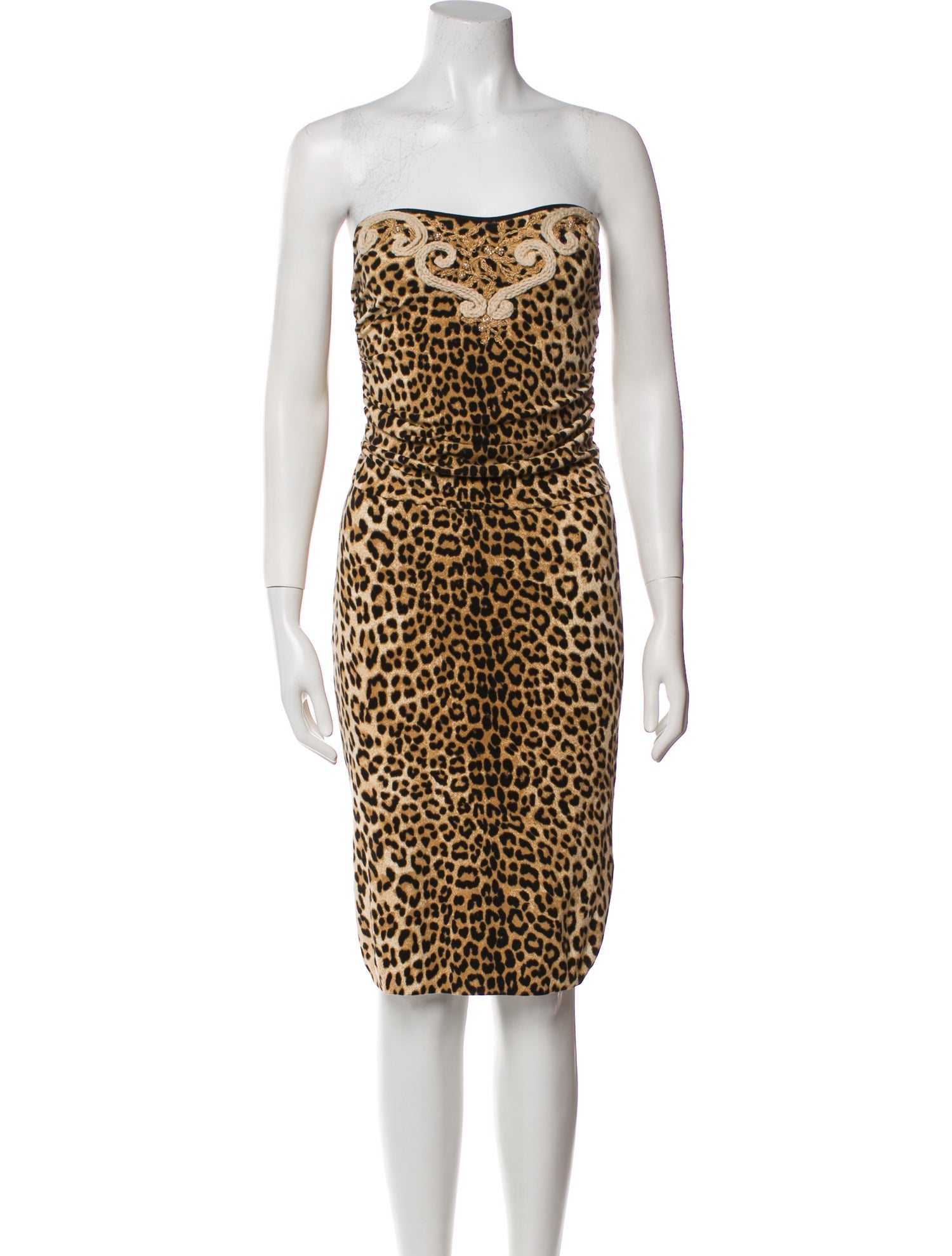 Blumarine Virgin Wool Mini Dress