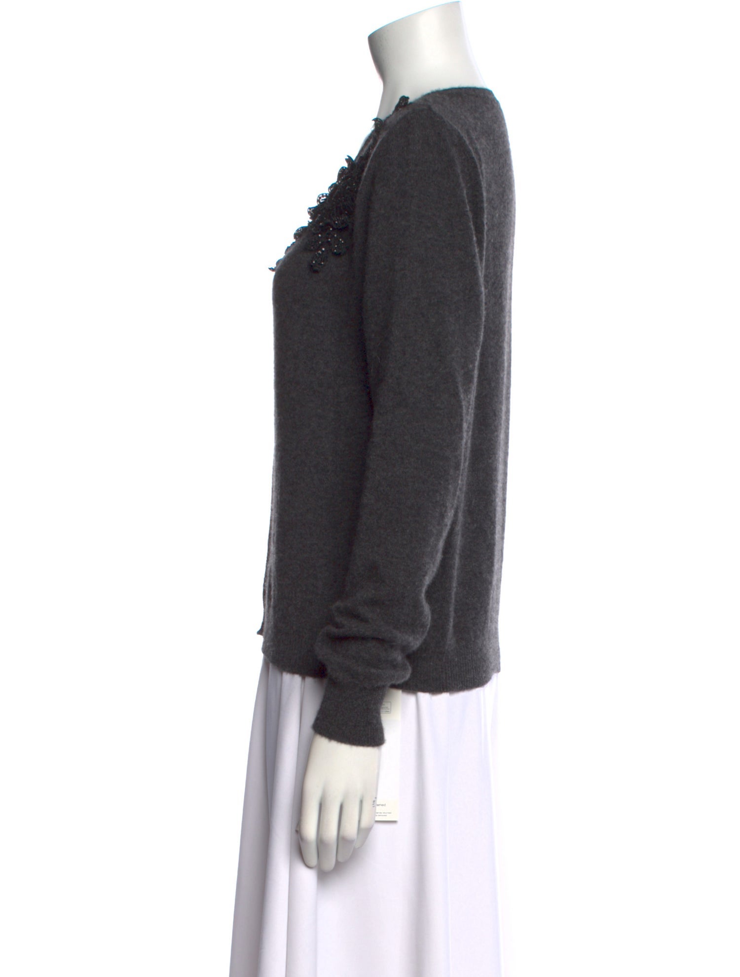 Blumarine Cashmere V-Neck Sweater