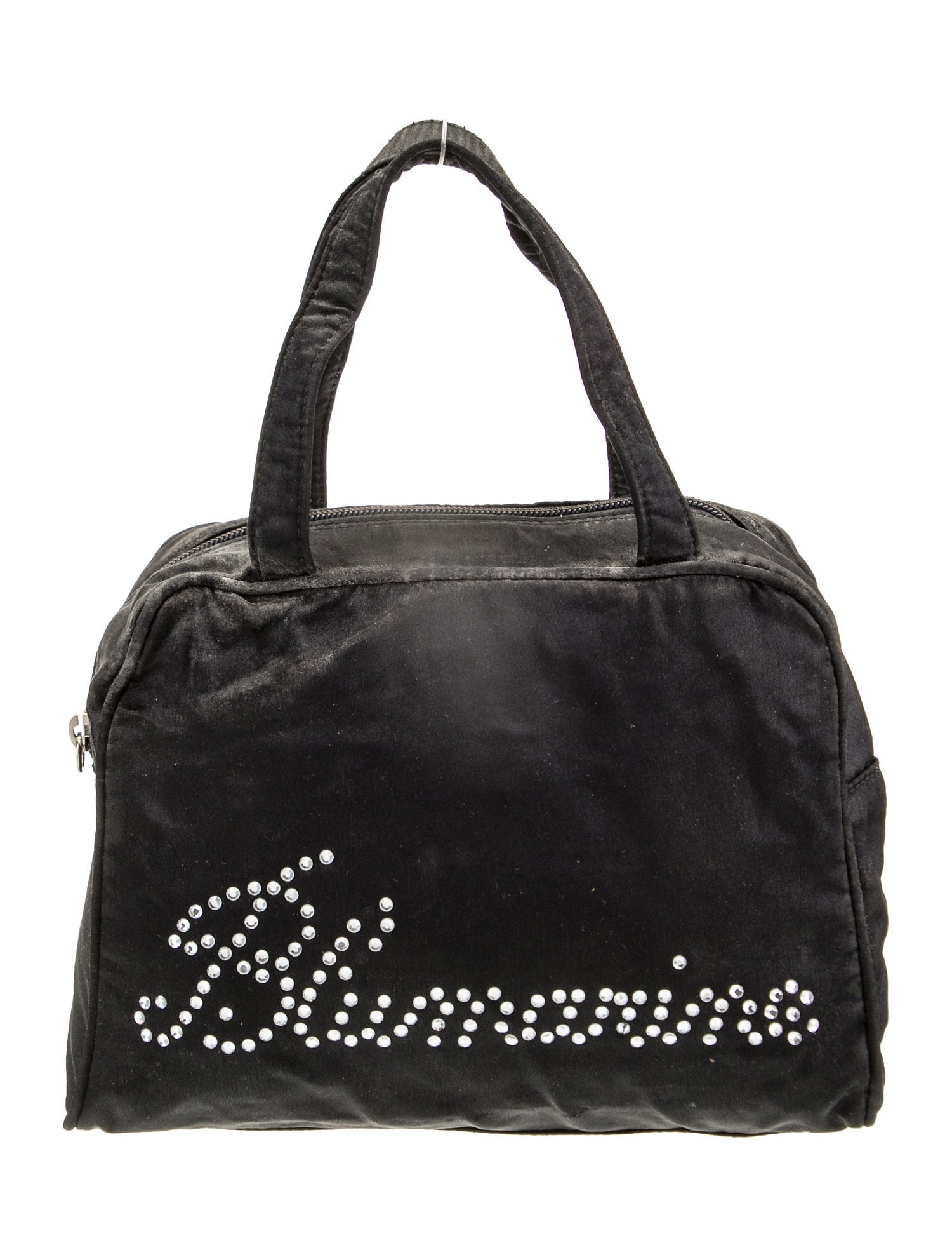 Blumarine Nylon Top Handle Bag