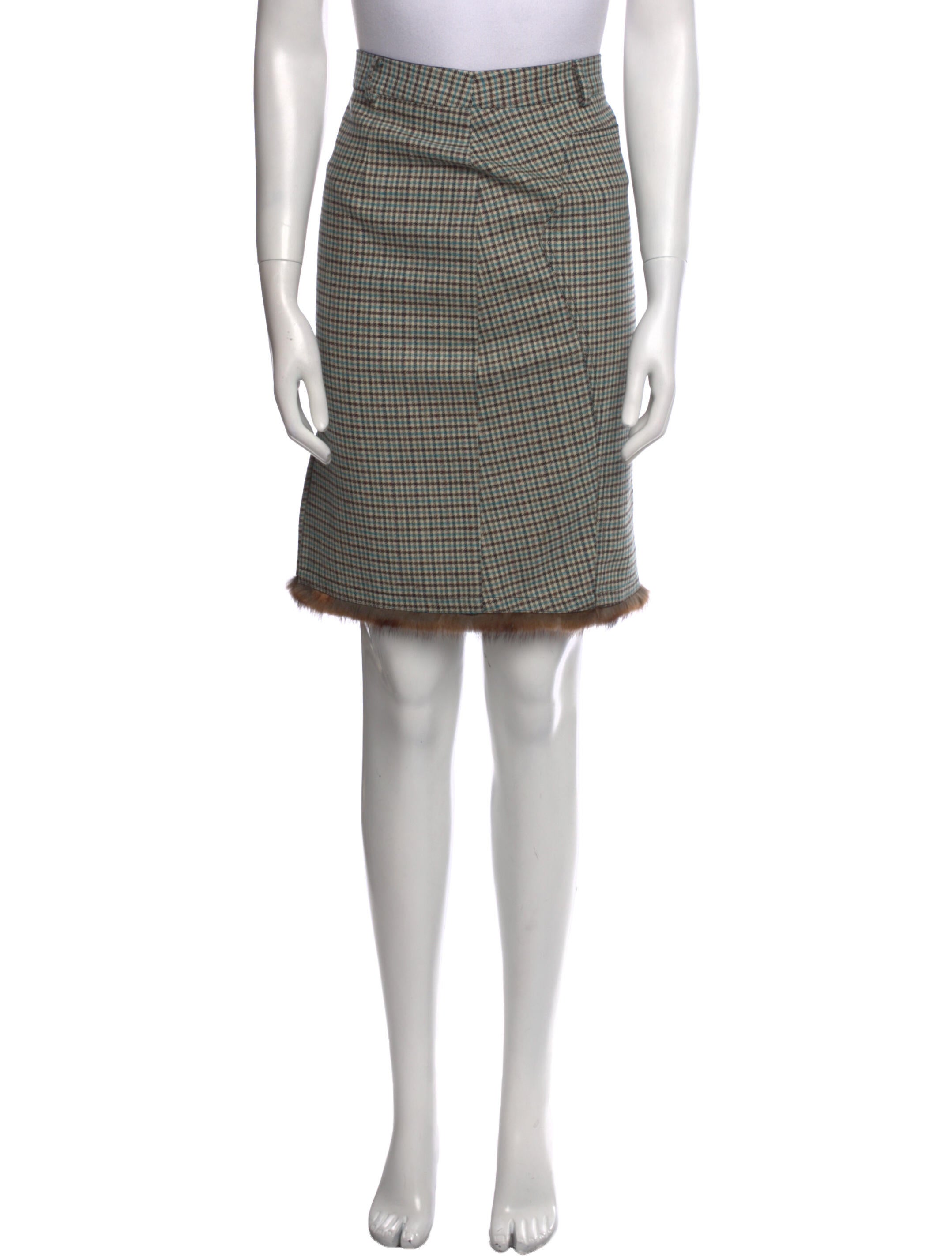 スカート BLUMARINE Grey Wool Skirt Blumarine Skirts for Women | Online Sale up to 50% off | Lyst