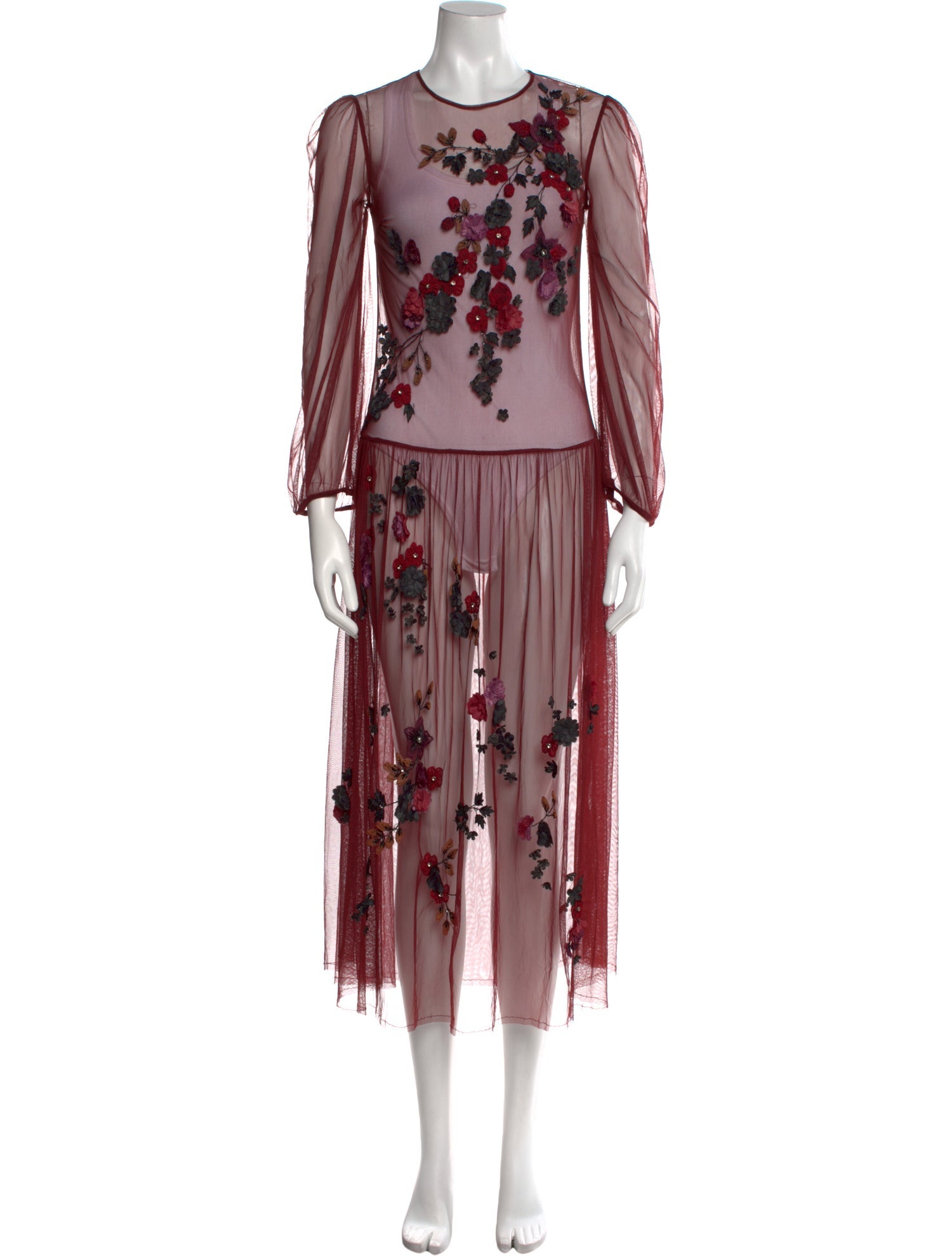 Blumarine Vintage Midi Length Dress