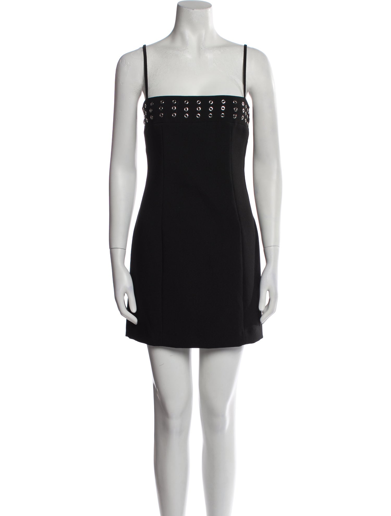 Blumarine Square Neckline Mini Dress