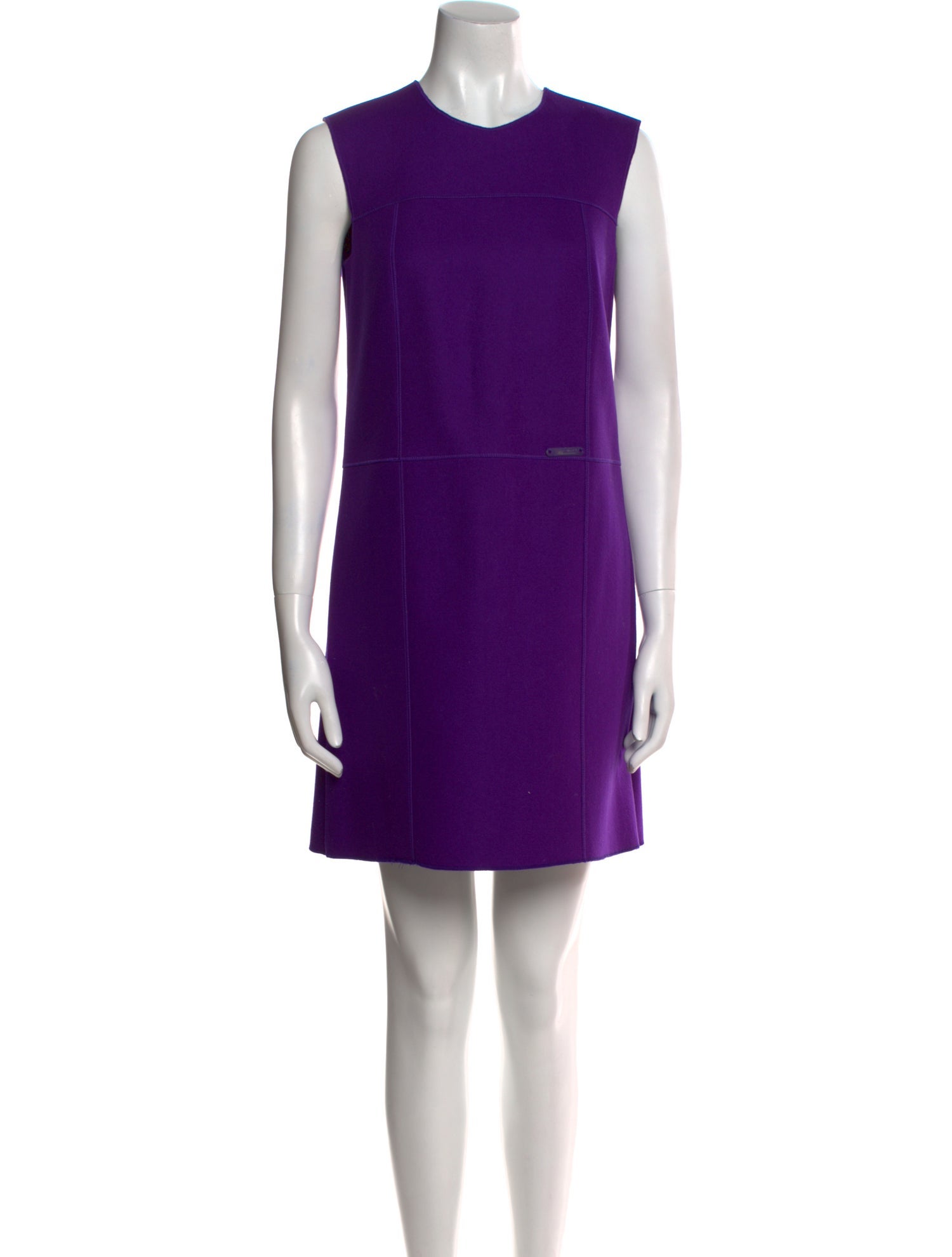 Blumarine Virgin Wool Mini Dress