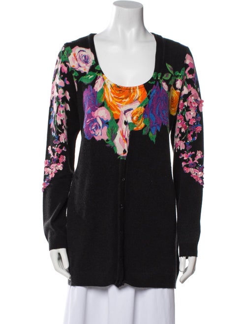 Blumarine Wool Graphic Print Set